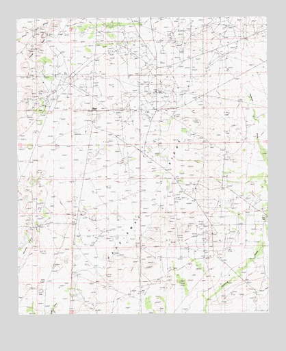 Illinois Camp, NM USGS Topographic Map