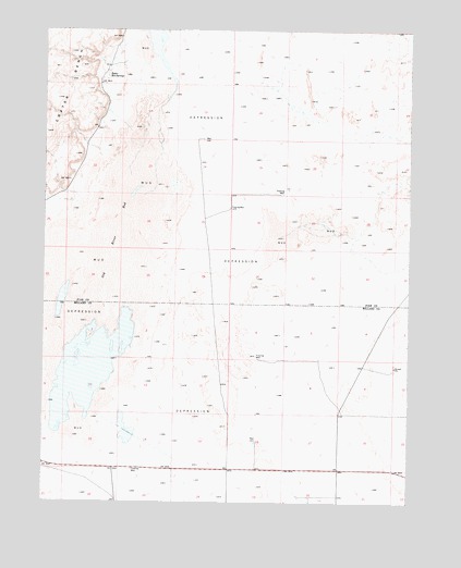 Baker Hot Springs, UT USGS Topographic Map