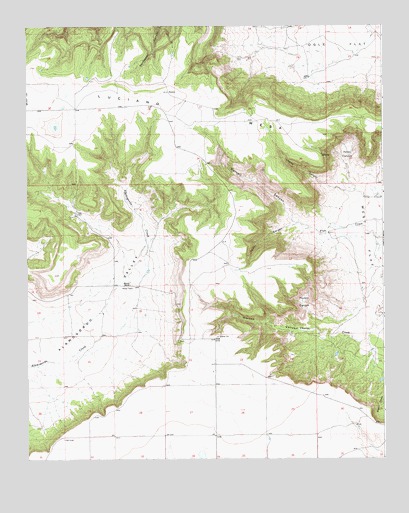 Ima, NM USGS Topographic Map
