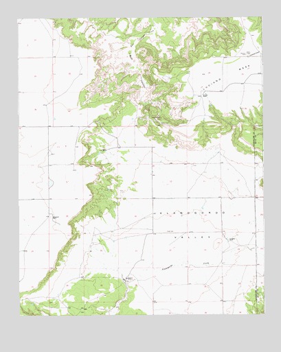 Ima NW, NM USGS Topographic Map