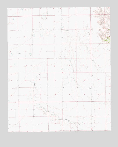 Ima SE, NM USGS Topographic Map