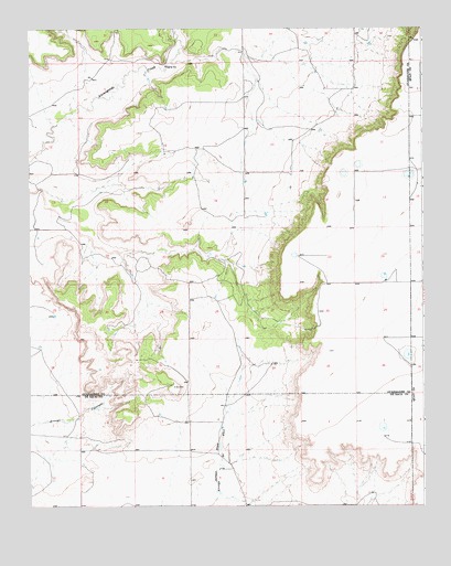 Ima SW, NM USGS Topographic Map