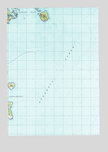 Baker Island, ME USGS Topographic Map