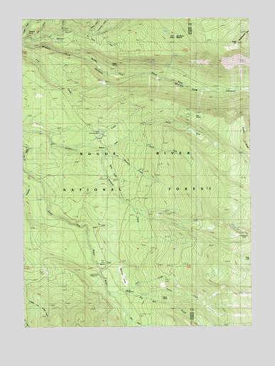 Imnaha Creek, OR USGS Topographic Map