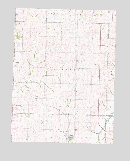 Imogene, IA USGS Topographic Map
