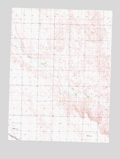 Imperial Municipal Airport, NE USGS Topographic Map