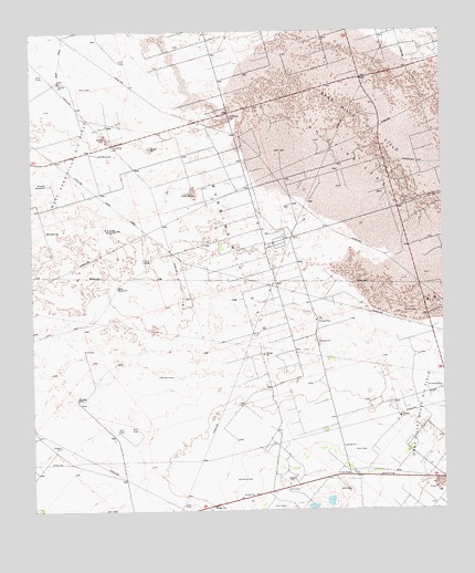 Imperial NW, TX USGS Topographic Map