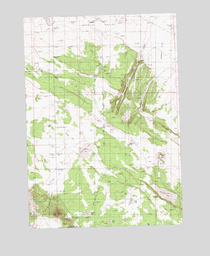 Imperial Valley South, OR USGS Topographic Map
