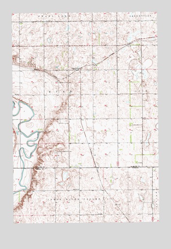 Independence, ND USGS Topographic Map