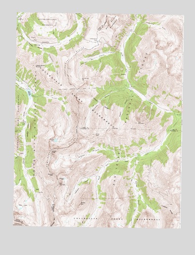 Independence Pass, CO USGS Topographic Map