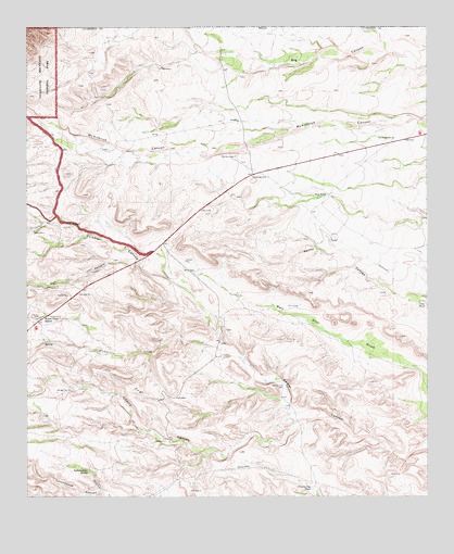 Independence Spring, TX USGS Topographic Map