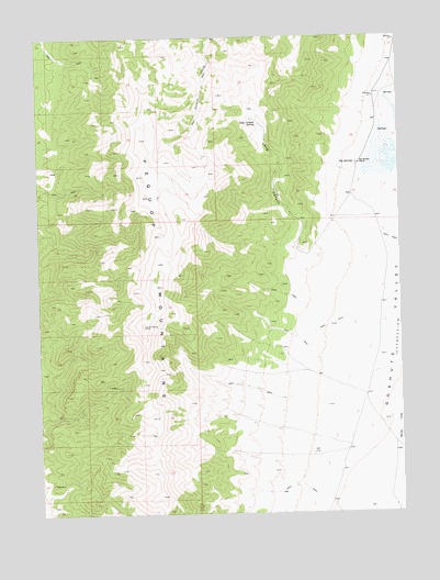 Independence Valley NE, NV USGS Topographic Map