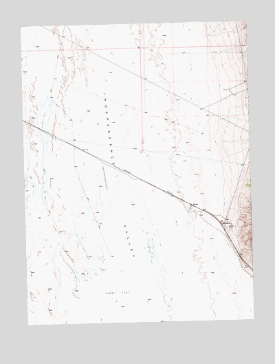 Independence Valley SW, NV USGS Topographic Map