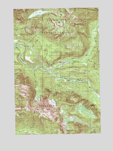 Index, WA USGS Topographic Map