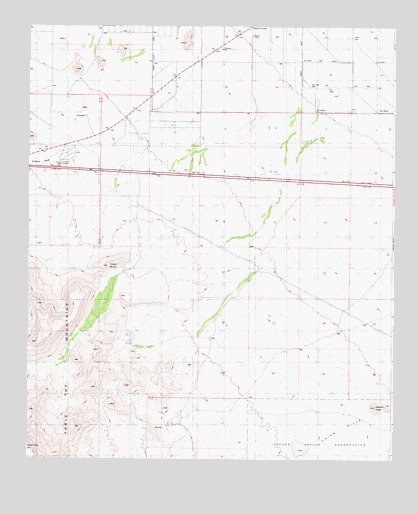Indian Butte, AZ USGS Topographic Map