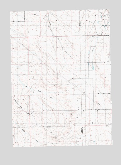 Indian Butte, ID USGS Topographic Map