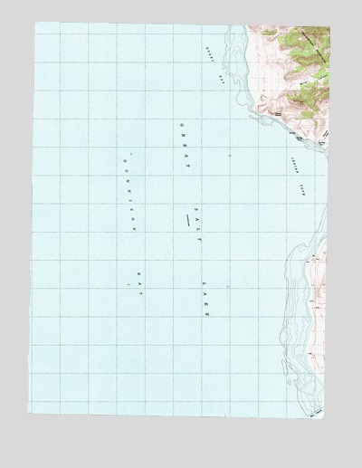 Indian Cove, UT USGS Topographic Map