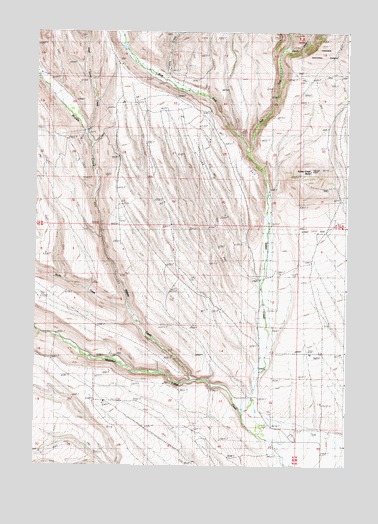 Indian Creek Idaho Map Indian Creek, Id Topographic Map - Topoquest