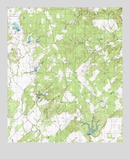 Indian Creek, TX USGS Topographic Map