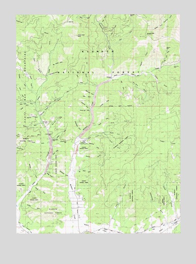Indian Creek Baldy, CA USGS Topographic Map