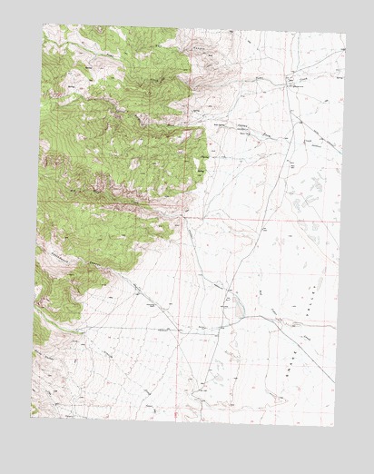 Indian Farm Creek, UT USGS Topographic Map