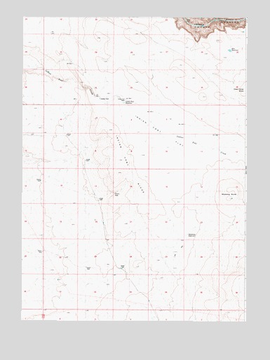 Indian Fort, OR USGS Topographic Map