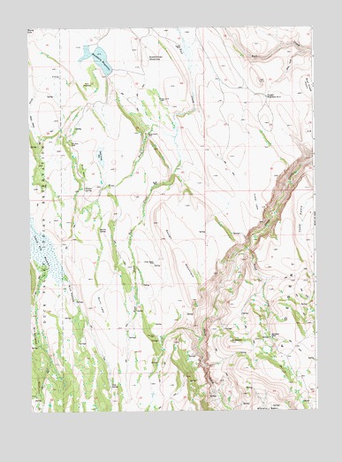 Indian Hay Meadows, ID USGS Topographic Map