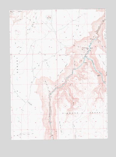Indian Hot Springs, ID USGS Topographic Map