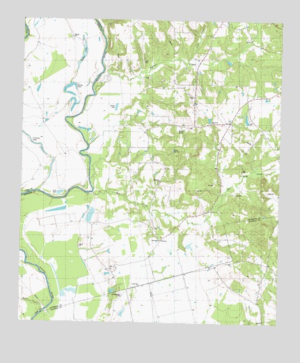 Indian Lake, TX USGS Topographic Map