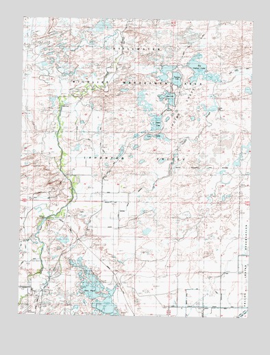 Indian Lakes, NV USGS Topographic Map