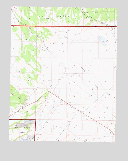 Indian Meadows, CA USGS Topographic Map
