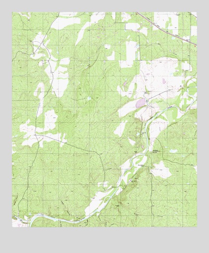 Baker Spring, TX USGS Topographic Map