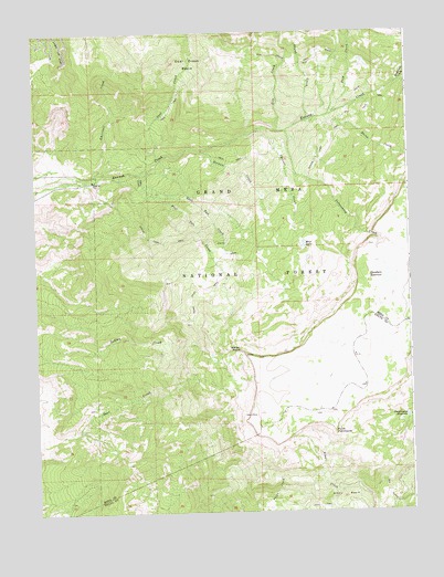 Indian Point, CO USGS Topographic Map