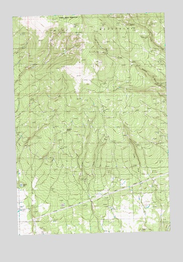 Indian Rock, WA USGS Topographic Map
