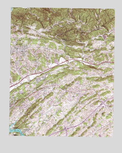 Indian Springs, TN USGS Topographic Map