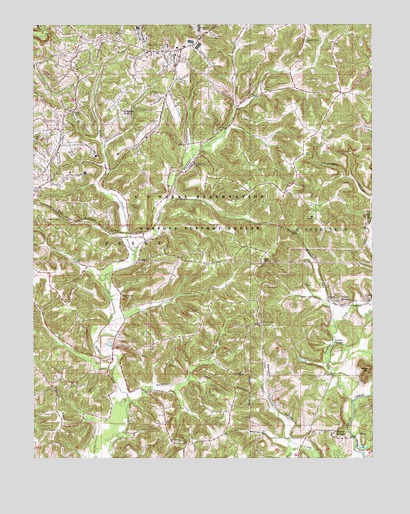 Indian Springs, IN USGS Topographic Map