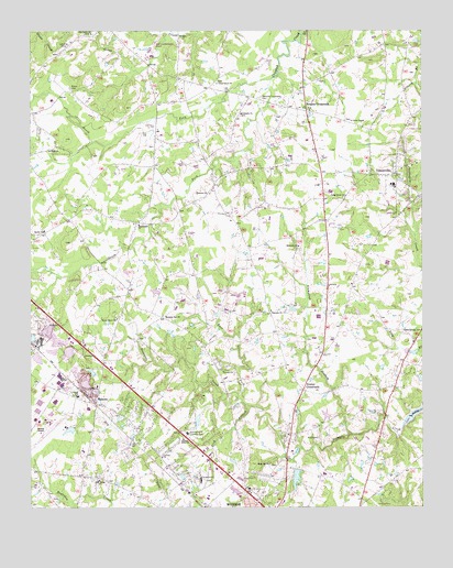 Bakers, NC USGS Topographic Map