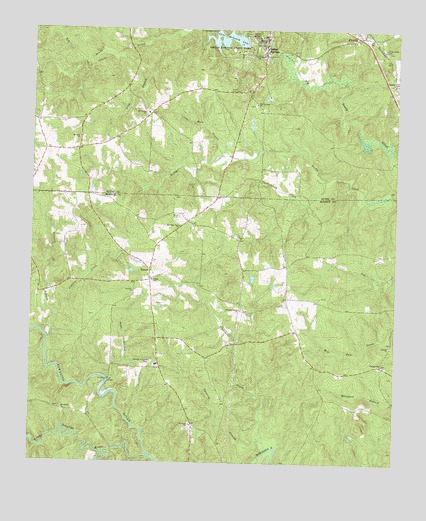 Indian Springs, GA USGS Topographic Map