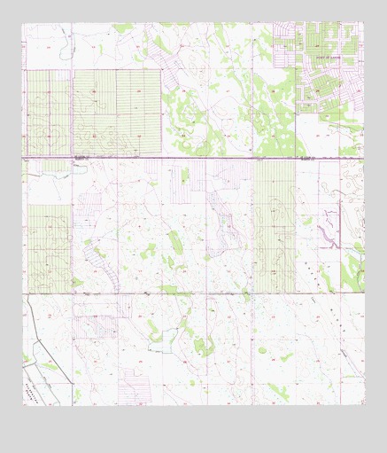 Indiantown NW, FL USGS Topographic Map