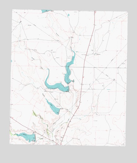 Indio Hill, TX USGS Topographic Map