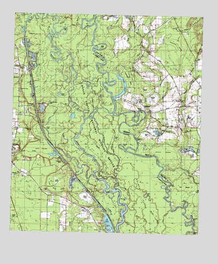 Industrial, MS USGS Topographic Map