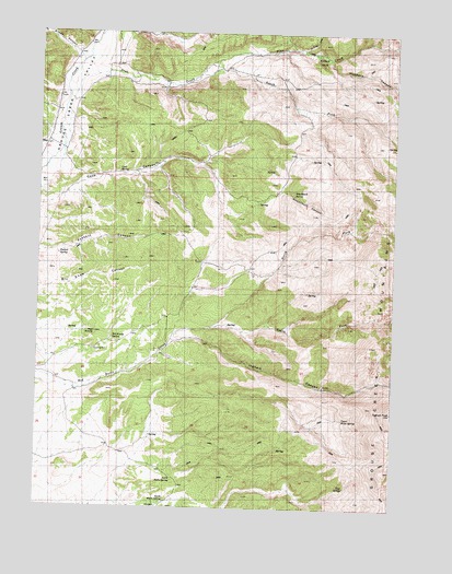 Ingham Canyon, UT USGS Topographic Map