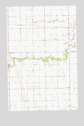 Inkster NE, ND USGS Topographic Map