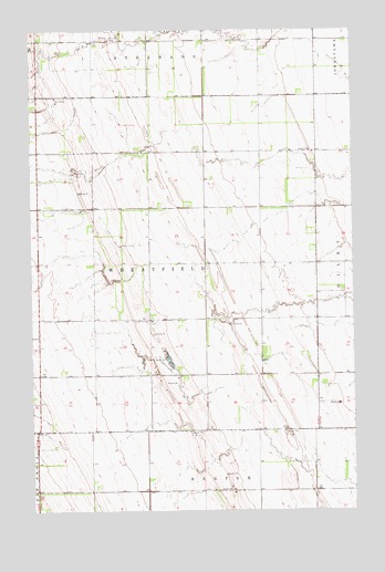 Inkster SE, ND USGS Topographic Map