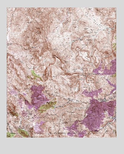 Inspiration, AZ USGS Topographic Map