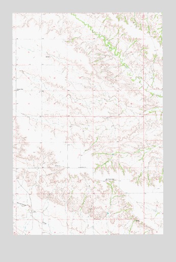 Intake NW, MT USGS Topographic Map