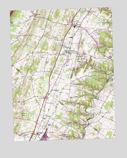 Inwood, WV USGS Topographic Map
