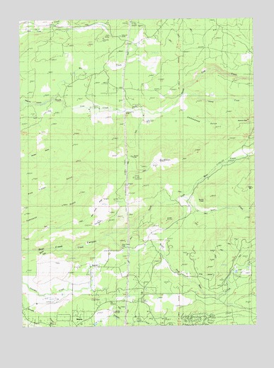 Inwood, CA USGS Topographic Map
