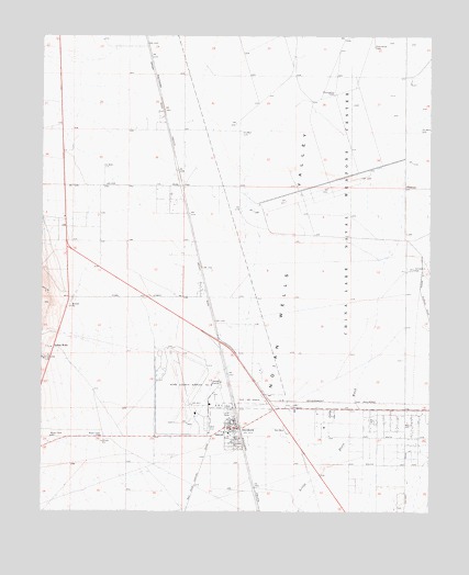 Inyokern, CA USGS Topographic Map