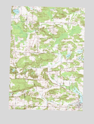 Iola, WI USGS Topographic Map